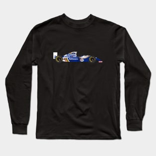 Ayrton Senna's Williams Renault FW16 Illustration Long Sleeve T-Shirt